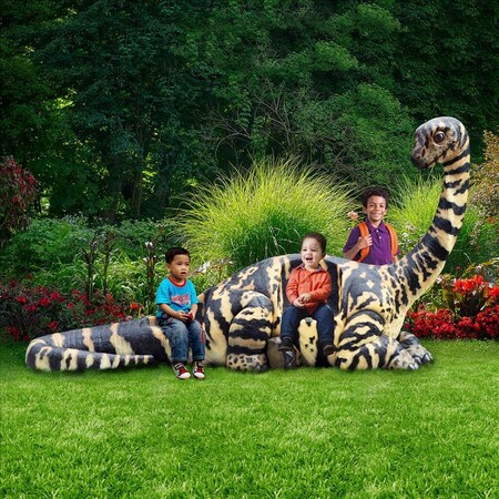 Design Toscano Rhoetosaurus Dinosaur Photo Op Sculptural Bench NE210179